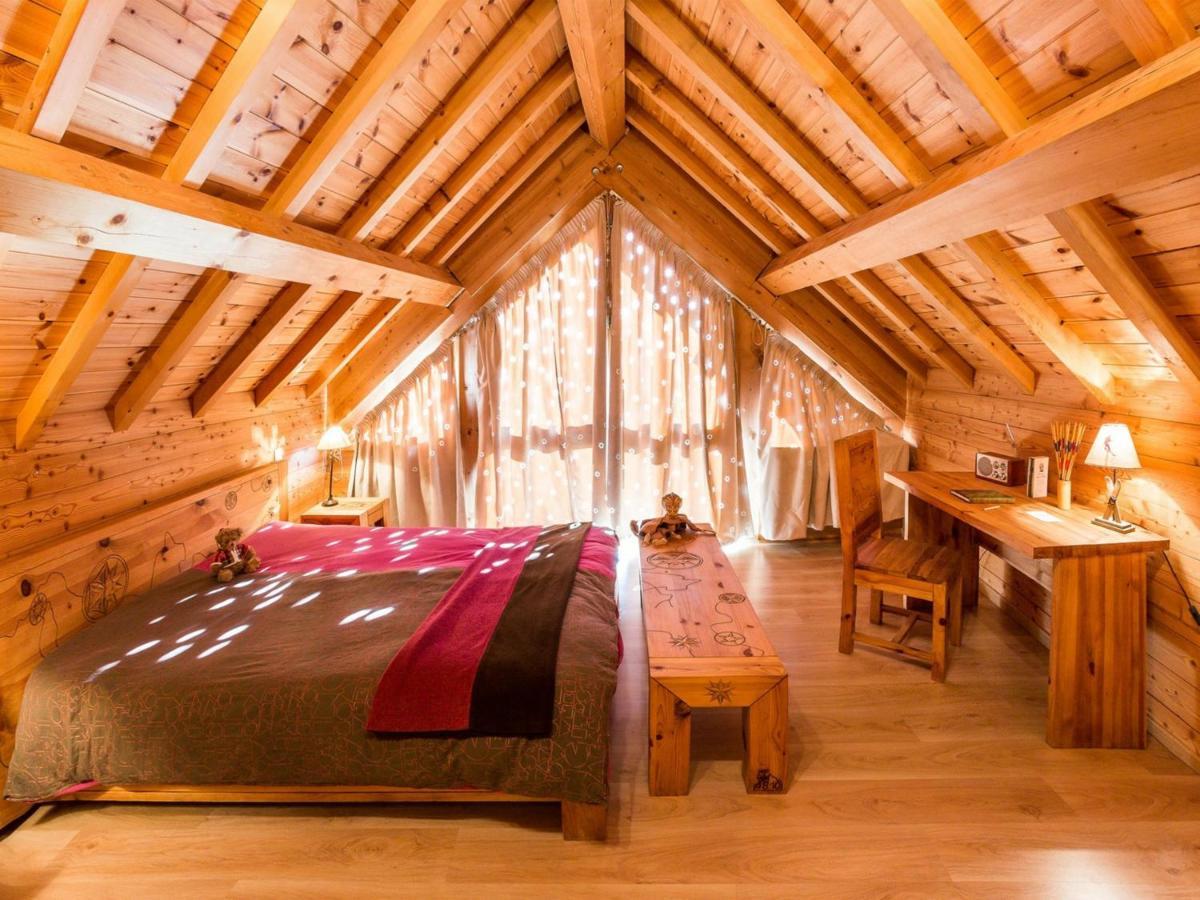 Chalet 6 Pers Avec Spa, Terrasse Plein Sud A Saint-Michel-De-Chaillol - Fr-1-393-22 Buitenkant foto
