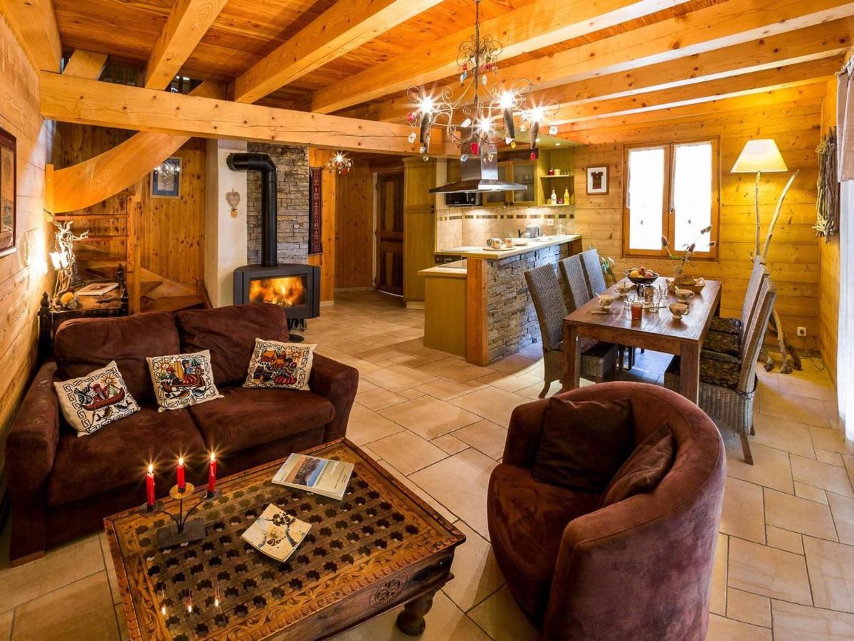 Chalet 6 Pers Avec Spa, Terrasse Plein Sud A Saint-Michel-De-Chaillol - Fr-1-393-22 Buitenkant foto