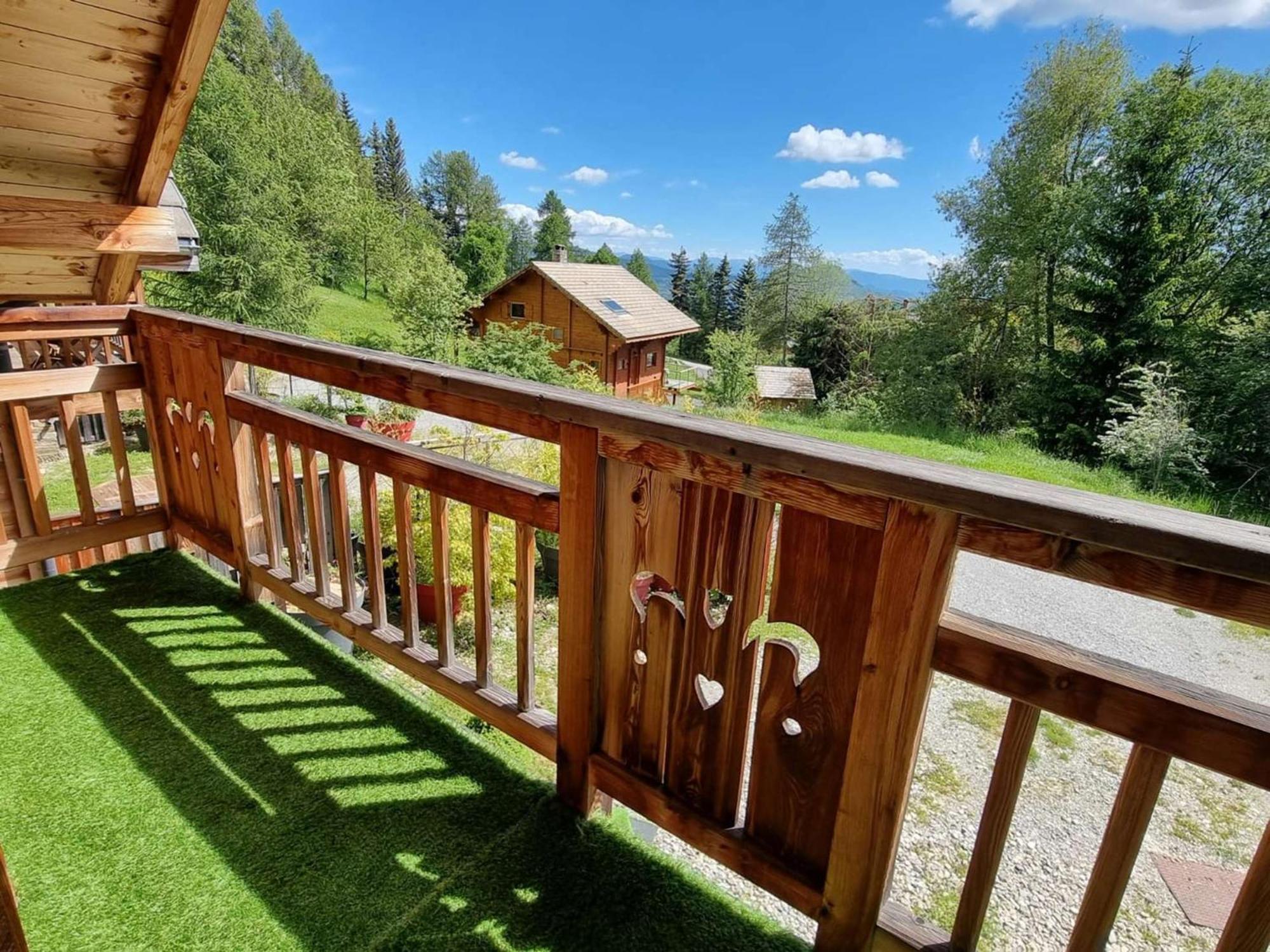 Chalet 6 Pers Avec Spa, Terrasse Plein Sud A Saint-Michel-De-Chaillol - Fr-1-393-22 Buitenkant foto