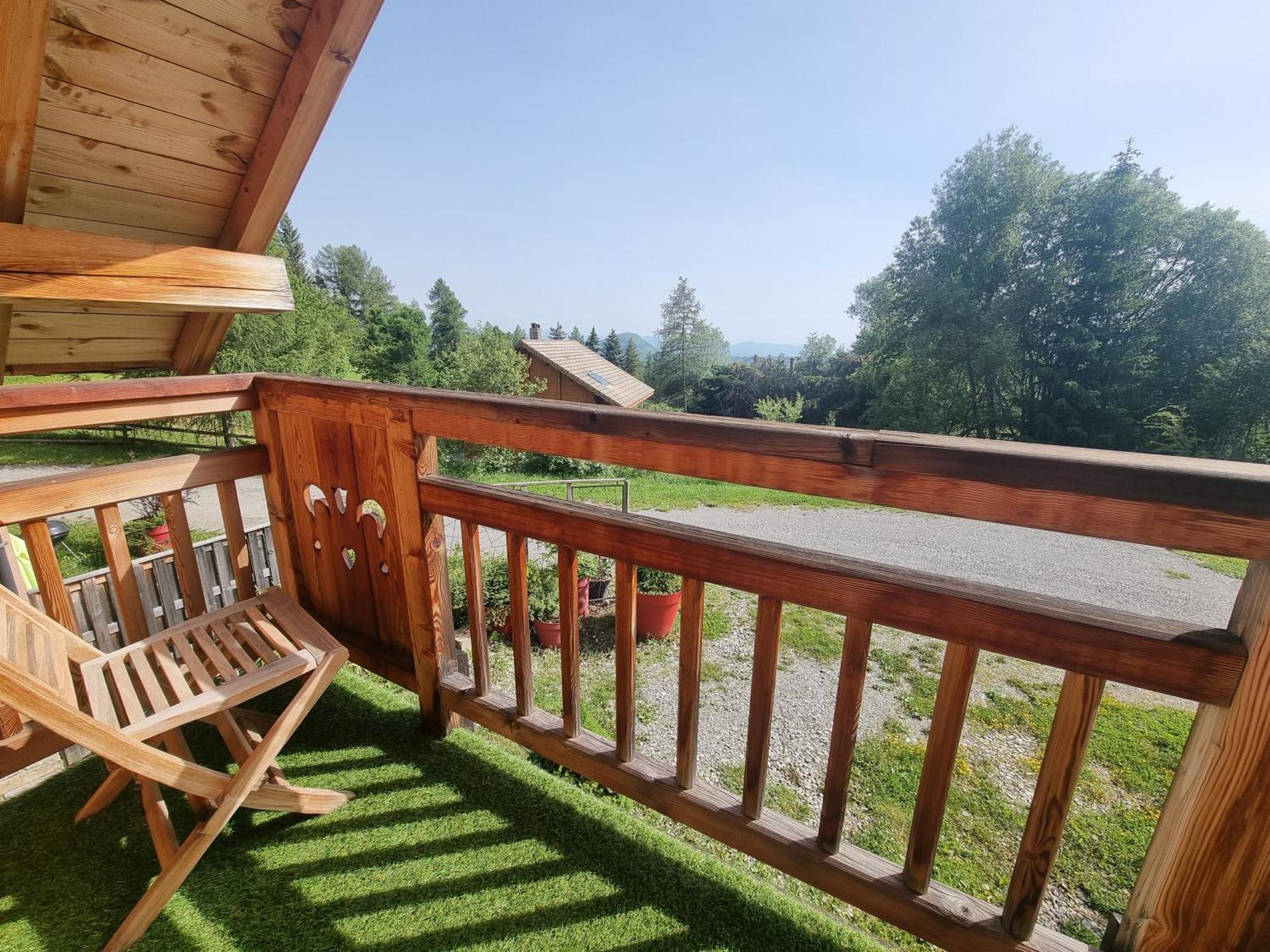 Chalet 6 Pers Avec Spa, Terrasse Plein Sud A Saint-Michel-De-Chaillol - Fr-1-393-22 Buitenkant foto