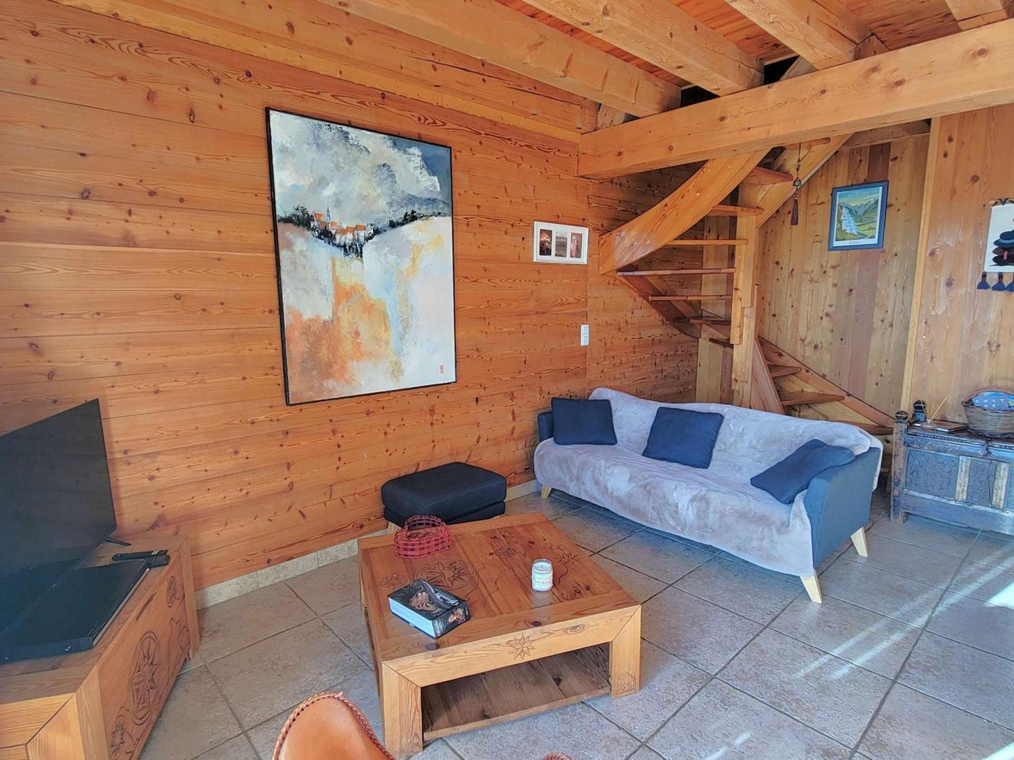Chalet 6 Pers Avec Spa, Terrasse Plein Sud A Saint-Michel-De-Chaillol - Fr-1-393-22 Buitenkant foto