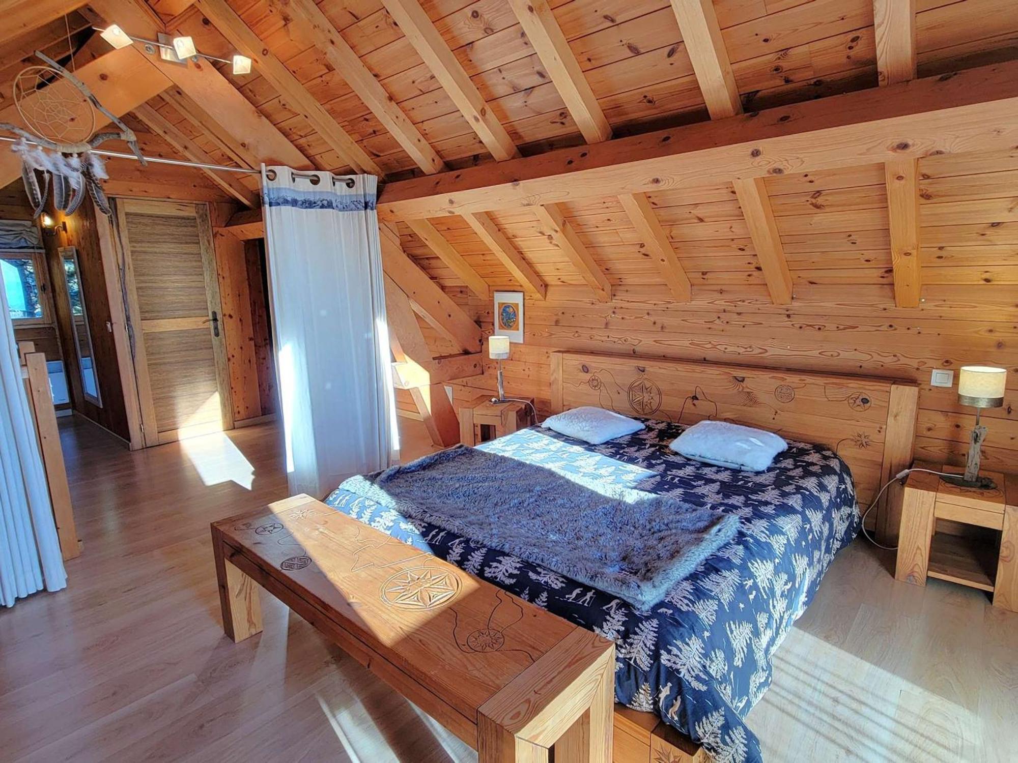 Chalet 6 Pers Avec Spa, Terrasse Plein Sud A Saint-Michel-De-Chaillol - Fr-1-393-22 Buitenkant foto