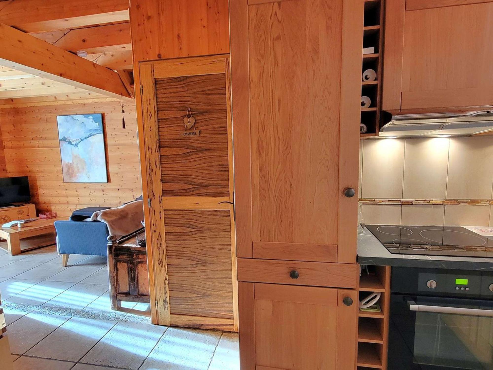 Chalet 6 Pers Avec Spa, Terrasse Plein Sud A Saint-Michel-De-Chaillol - Fr-1-393-22 Buitenkant foto