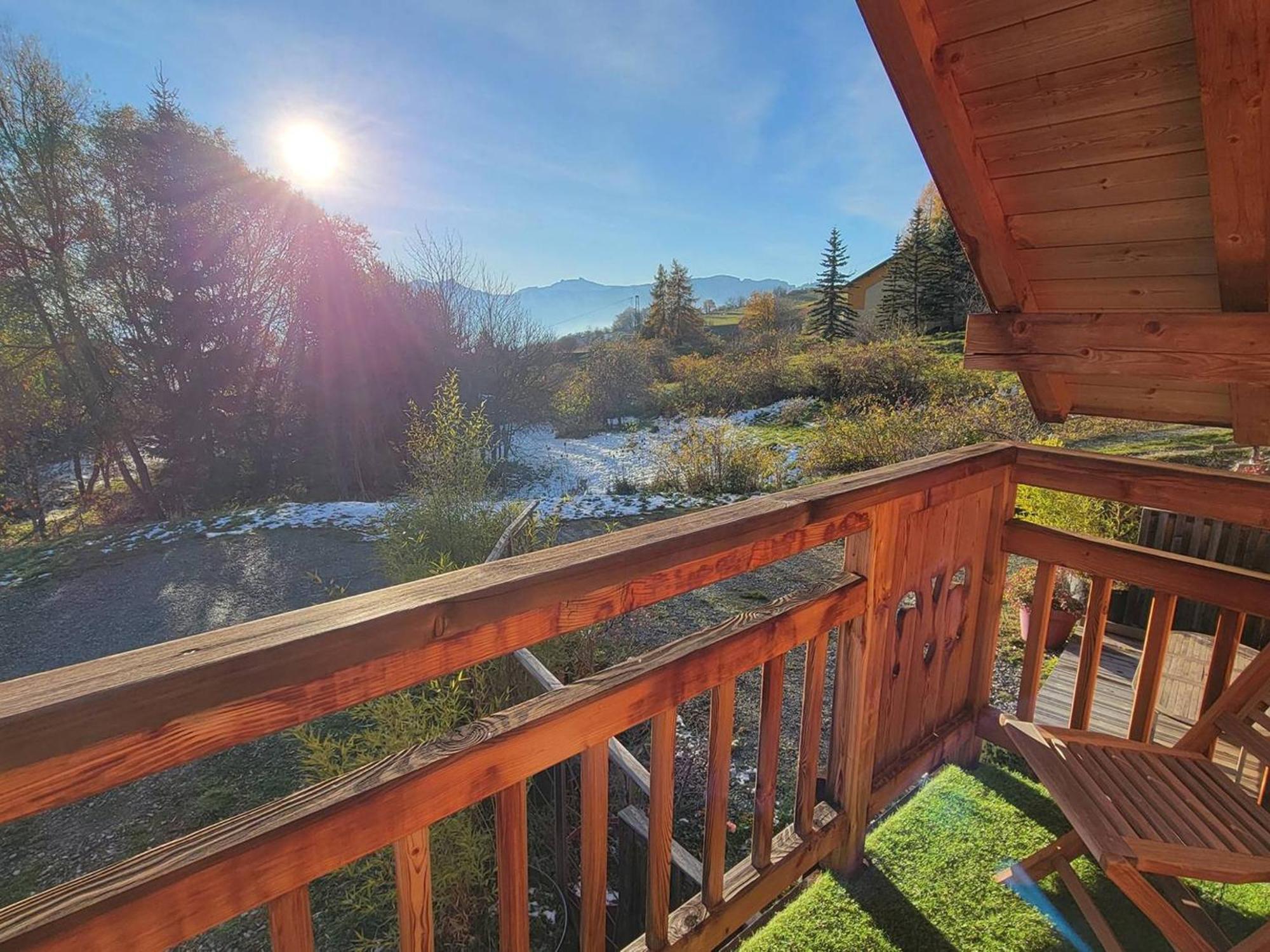 Chalet 6 Pers Avec Spa, Terrasse Plein Sud A Saint-Michel-De-Chaillol - Fr-1-393-22 Buitenkant foto