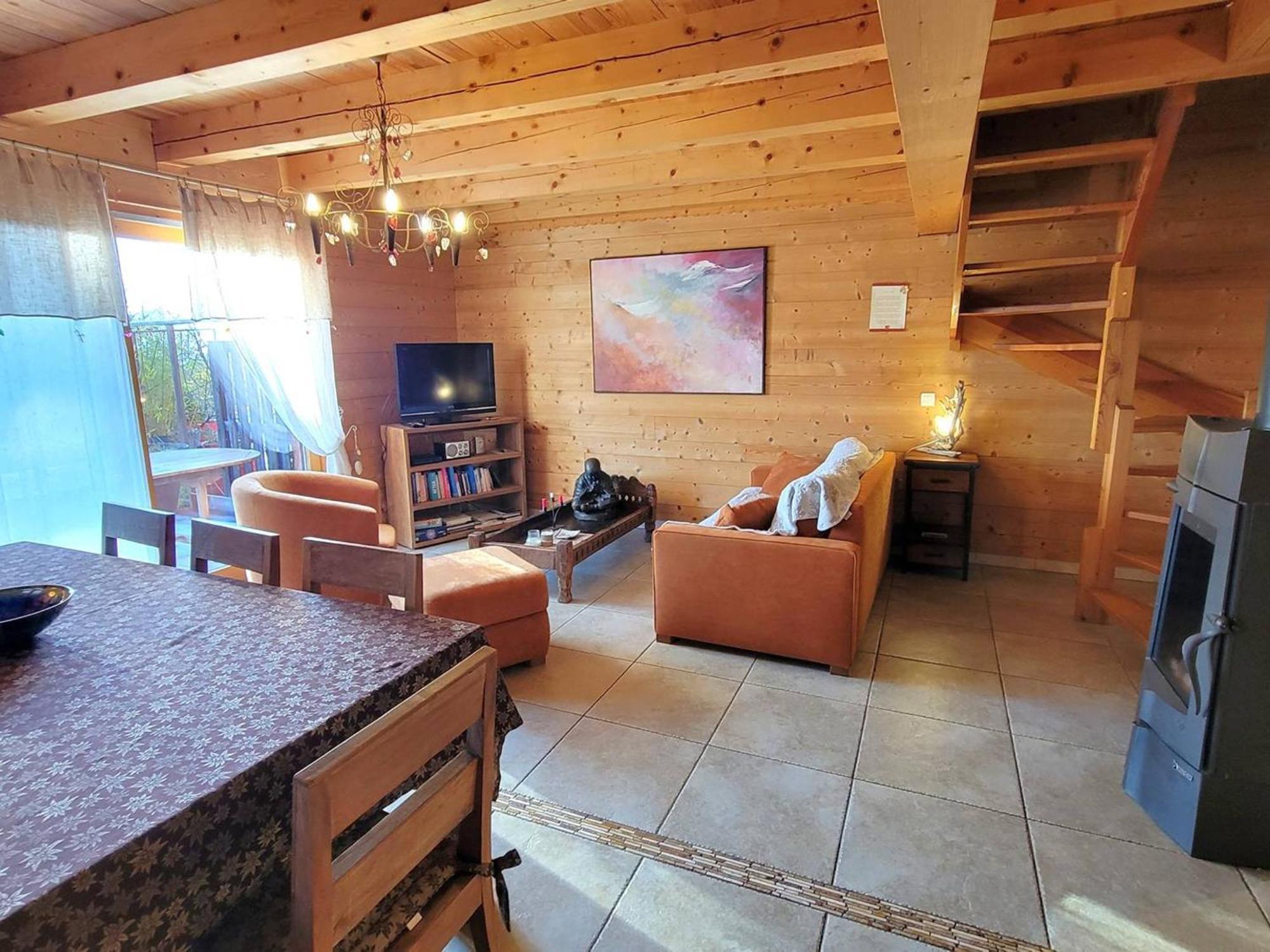 Chalet 6 Pers Avec Spa, Terrasse Plein Sud A Saint-Michel-De-Chaillol - Fr-1-393-22 Buitenkant foto