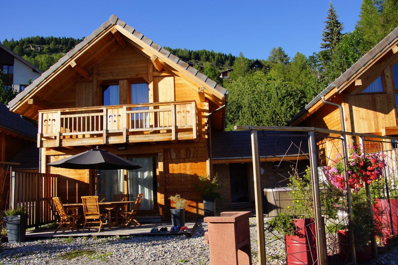 Chalet 6 Pers Avec Spa, Terrasse Plein Sud A Saint-Michel-De-Chaillol - Fr-1-393-22 Buitenkant foto